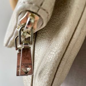 Gold Guess Purse with Chain